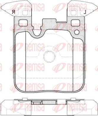 Kawe 1539 00 - Kit pastiglie freno, Freno a disco autozon.pro