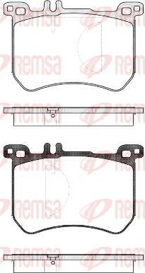 Kawe 1533 00 - Kit pastiglie freno, Freno a disco autozon.pro