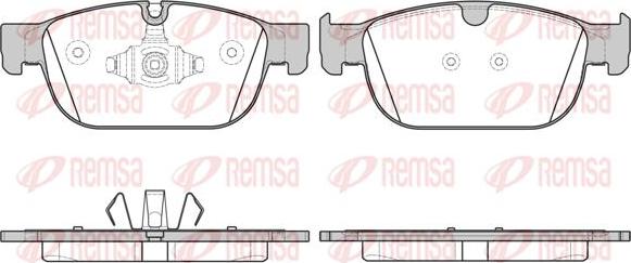 Kawe 1696 00 - Kit pastiglie freno, Freno a disco autozon.pro