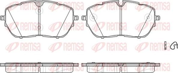 Kawe 1654 00 - Kit pastiglie freno, Freno a disco autozon.pro