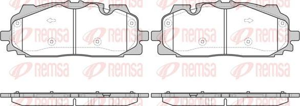 Kawe 1667 00 - Kit pastiglie freno, Freno a disco autozon.pro