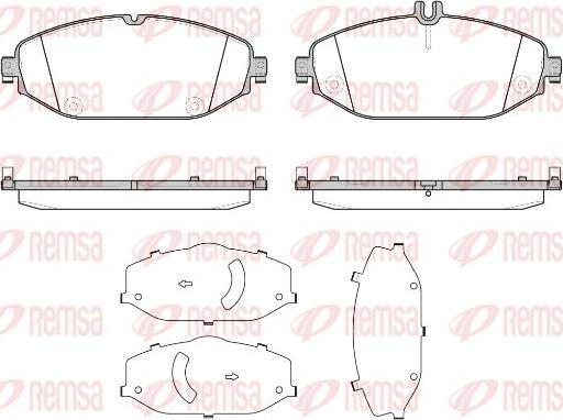 Kawe 1618 00 - Kit pastiglie freno, Freno a disco autozon.pro