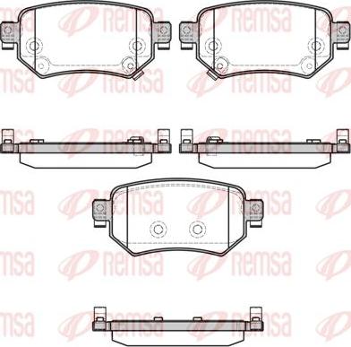 Kawe 1682 02 - Kit pastiglie freno, Freno a disco autozon.pro