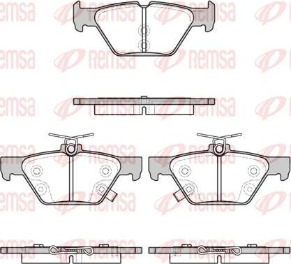 Kawe 1638 02 - Kit pastiglie freno, Freno a disco autozon.pro