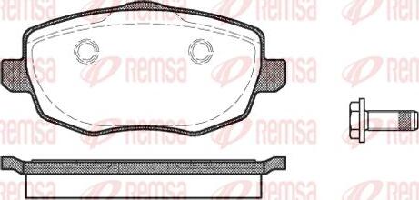 Kawe 1099 00 - Kit pastiglie freno, Freno a disco autozon.pro