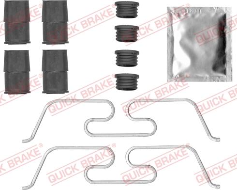 Kawe 109-0050 - Kit accessori, Pastiglia freno autozon.pro