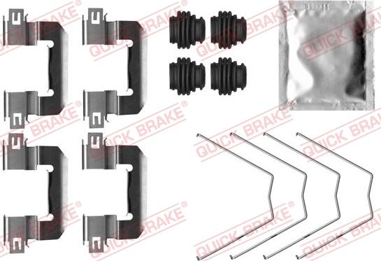 Kawe 109-0064 - Kit accessori, Pastiglia freno autozon.pro