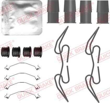 Kawe 109-0134 - Kit accessori, Pastiglia freno autozon.pro