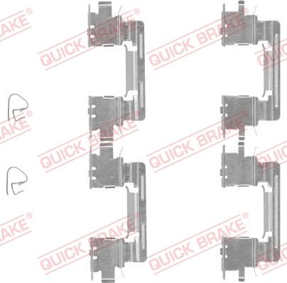 Kawe 109-1613 - Kit accessori, Pastiglia freno autozon.pro