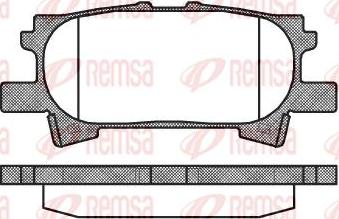 Kawe 1040 00 - Kit pastiglie freno, Freno a disco autozon.pro