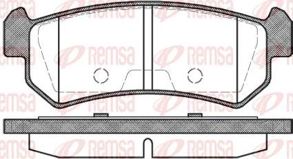 Kawe 1048 00 - Kit pastiglie freno, Freno a disco autozon.pro