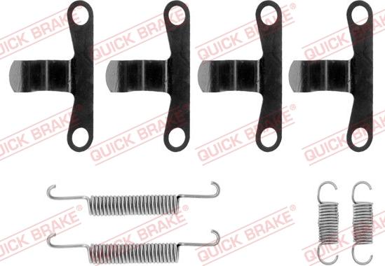 Kawe 105-0594 - Kit accessori, Ganasce freno stazionamento autozon.pro