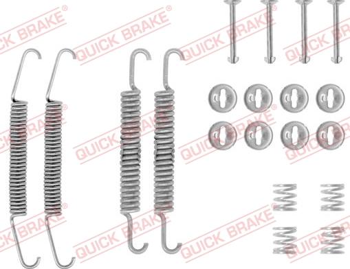 Kawe 105-0548 - Kit accessori, Ganasce freno autozon.pro