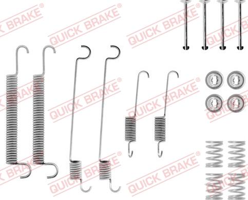 Kawe 105-0547 - Kit accessori, Ganasce freno autozon.pro