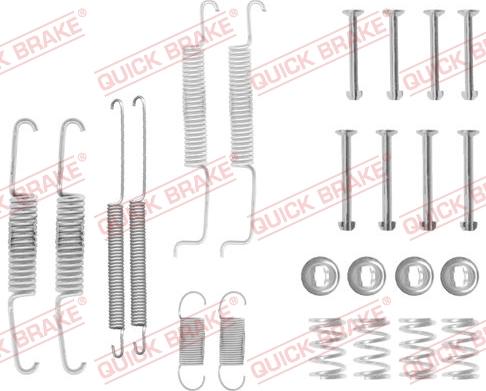 Kawe 105-0569 - Kit accessori, Ganasce freno autozon.pro