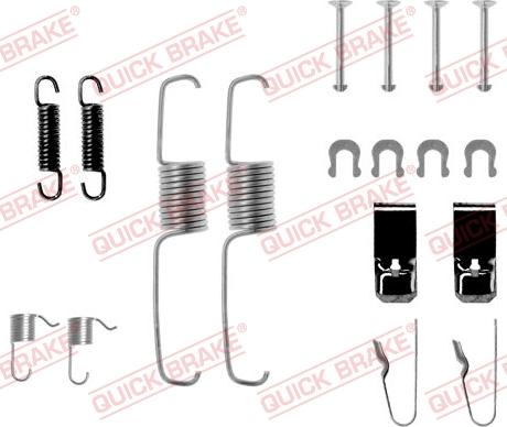 Kawe 105-0534 - Kit accessori, Ganasce freno autozon.pro