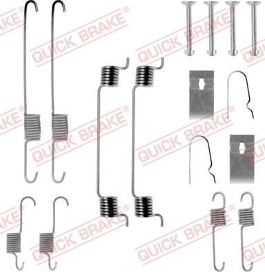 Kawe 105-0699 - Kit accessori, Ganasce freno autozon.pro