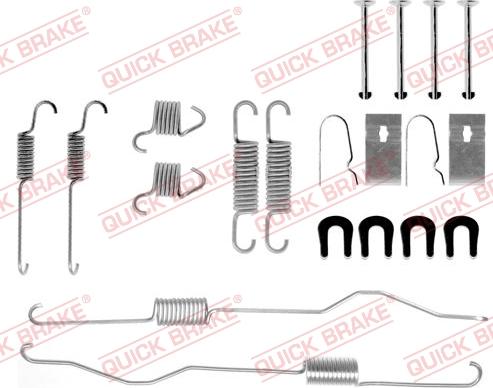 Kawe 105-0694 - Kit accessori, Ganasce freno autozon.pro