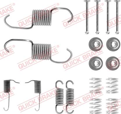 Kawe 105-0696 - Kit accessori, Ganasce freno autozon.pro