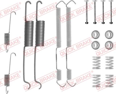 Kawe 105-0691 - Kit accessori, Ganasce freno autozon.pro