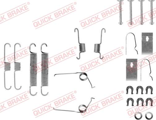 Kawe 105-0693 - Kit accessori, Ganasce freno autozon.pro