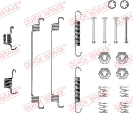 Kawe 105-0651 - Kit accessori, Ganasce freno autozon.pro