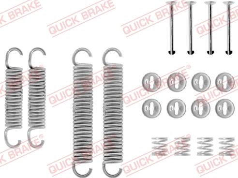 Kawe 105-0601 - Kit accessori, Ganasce freno autozon.pro