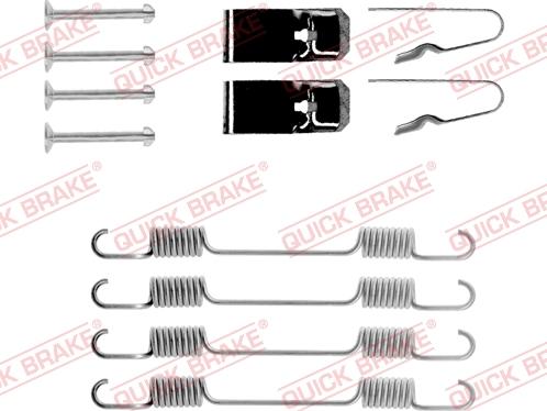 Kawe 105-0602 - Kit accessori, Ganasce freno autozon.pro