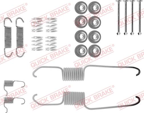 Kawe 105-0685 - Kit accessori, Ganasce freno autozon.pro