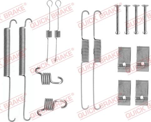 Kawe 105-0688 - Kit accessori, Ganasce freno autozon.pro