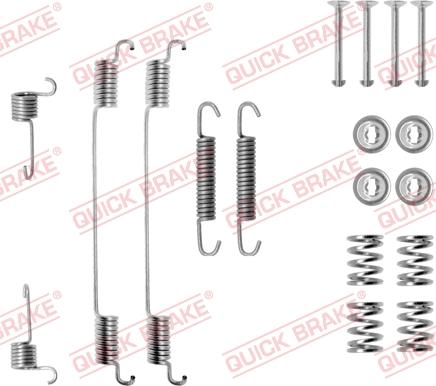 Kawe 105-0682 - Kit accessori, Ganasce freno autozon.pro