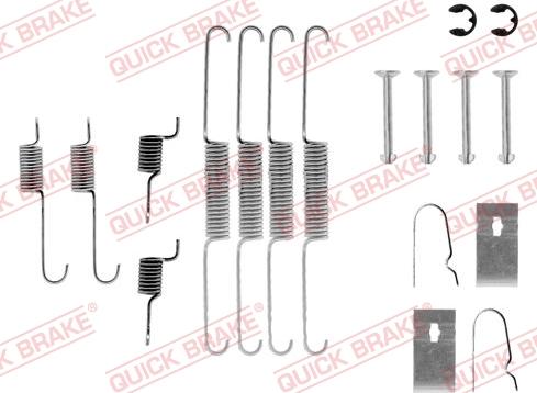 Kawe 105-0636 - Kit accessori, Ganasce freno autozon.pro