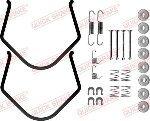 Kawe 105-0638 - Kit accessori, Ganasce freno autozon.pro