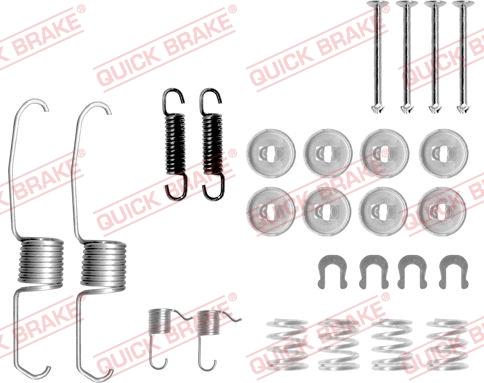 Kawe 105-0637 - Kit accessori, Ganasce freno autozon.pro