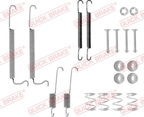 Kawe 105-0628 - Kit accessori, Ganasce freno autozon.pro