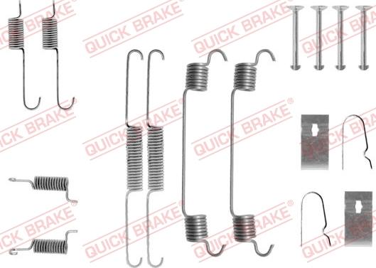 Kawe 105-0675 - Kit accessori, Ganasce freno autozon.pro