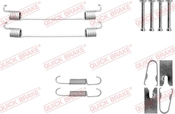 Kawe 105-0040 - Kit accessori, Ganasce freno autozon.pro