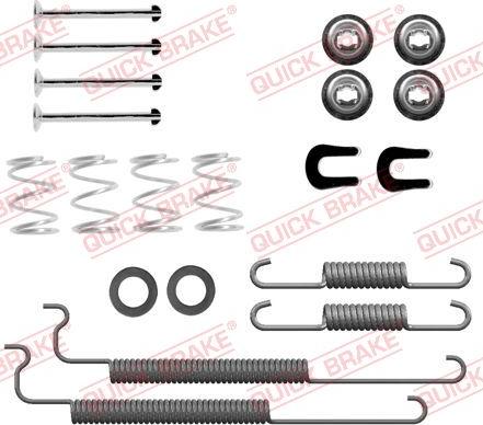 Kawe 105-0055 - Kit accessori, Ganasce freno autozon.pro