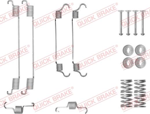 Kawe 105-0034 - Kit accessori, Ganasce freno autozon.pro