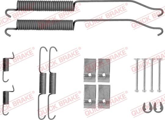 Kawe 105-0036 - Kit accessori, Ganasce freno autozon.pro