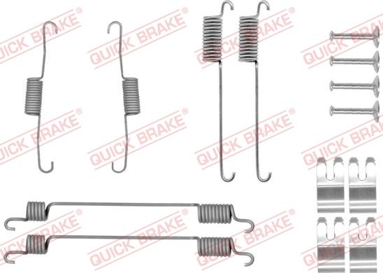 Kawe 105-0030 - Kit accessori, Ganasce freno autozon.pro