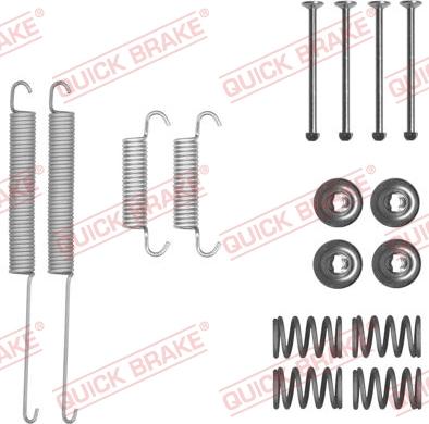 Kawe 105-0026 - Kit accessori, Ganasce freno autozon.pro