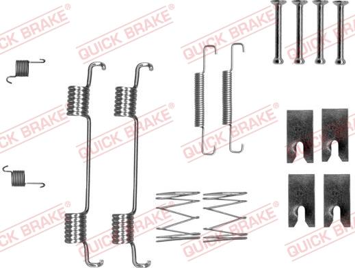 Kawe 105-0023 - Kit accessori, Ganasce freno stazionamento autozon.pro