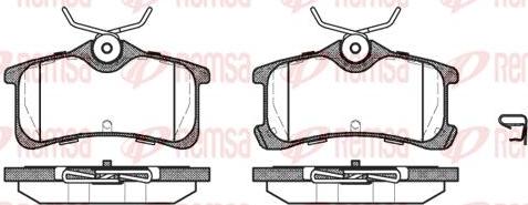 Kawe 1050 02 - Kit pastiglie freno, Freno a disco autozon.pro