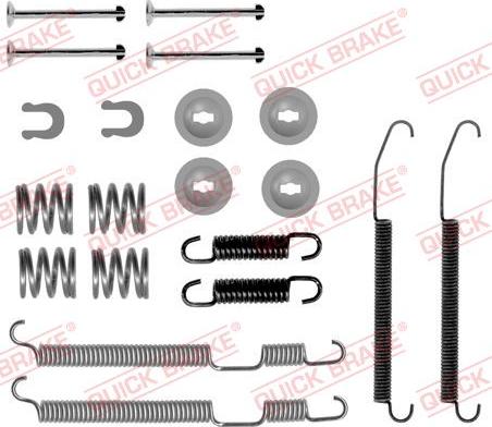 Kawe 105-0075 - Kit accessori, Ganasce freno autozon.pro