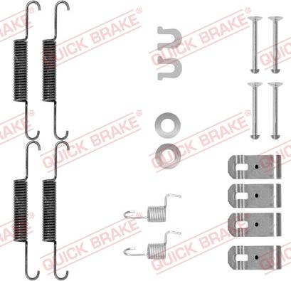 Kawe 105-0895 - Kit accessori, Ganasce freno stazionamento autozon.pro