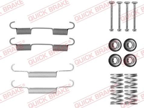 Kawe 105-0896 - Kit accessori, Ganasce freno stazionamento autozon.pro