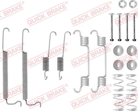 Kawe 105-0849 - Kit accessori, Ganasce freno autozon.pro