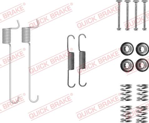 Kawe 105-0848 - Kit accessori, Ganasce freno stazionamento autozon.pro