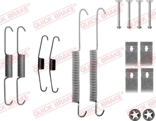 Kawe 105-0842 - Kit accessori, Ganasce freno autozon.pro